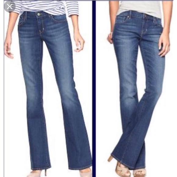 GAP Denim - GAP Women's Curvy Low-Rise Classic Boot-Cut Jeans Size 10L